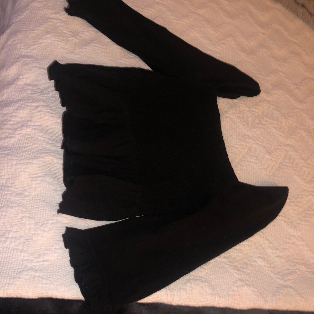 American eagle smock crop